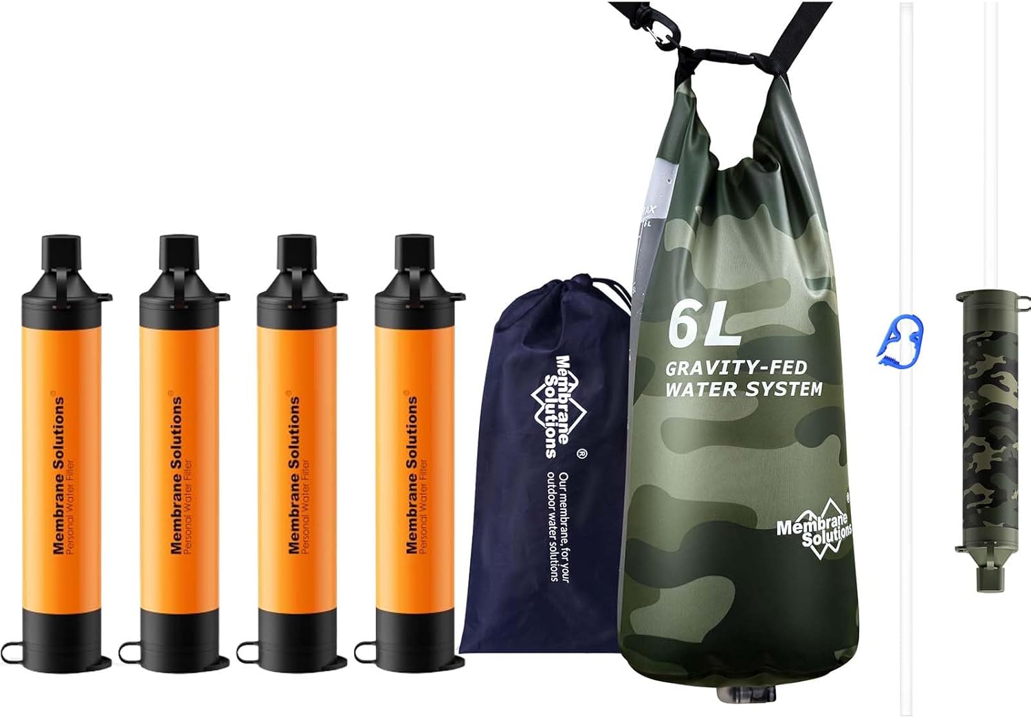 Portable Water Filter - Filtro de Água Pro 6L Camo