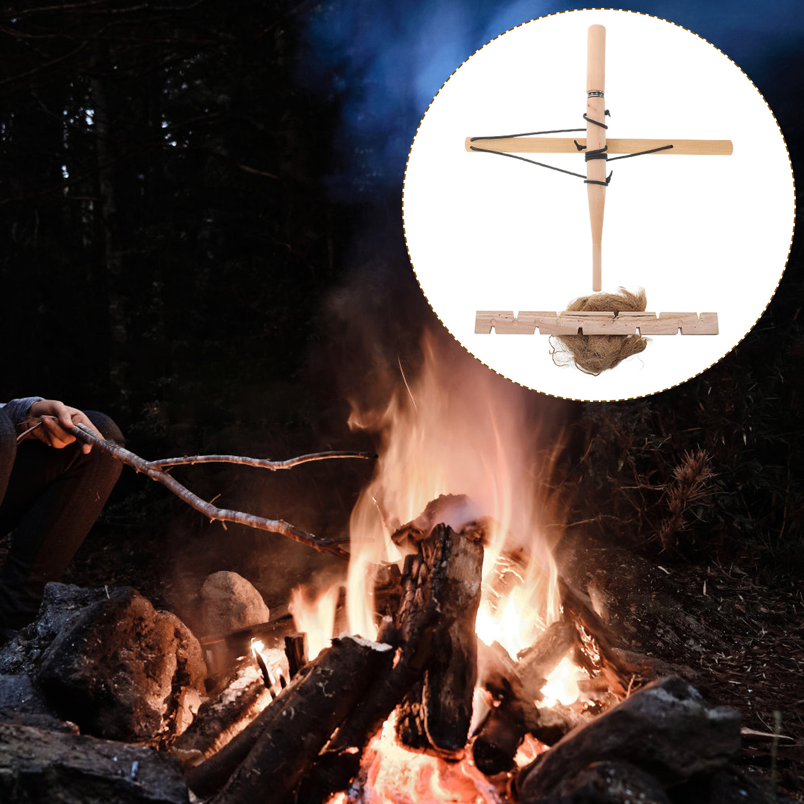 Outdoor Y Camping - Acendalhas de Fogo com Arco para