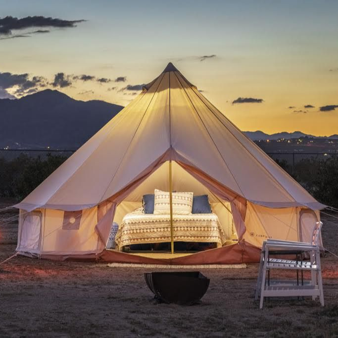 Outdoor Camping And Glamping - Barraca de Lona Tipo Bell 4
