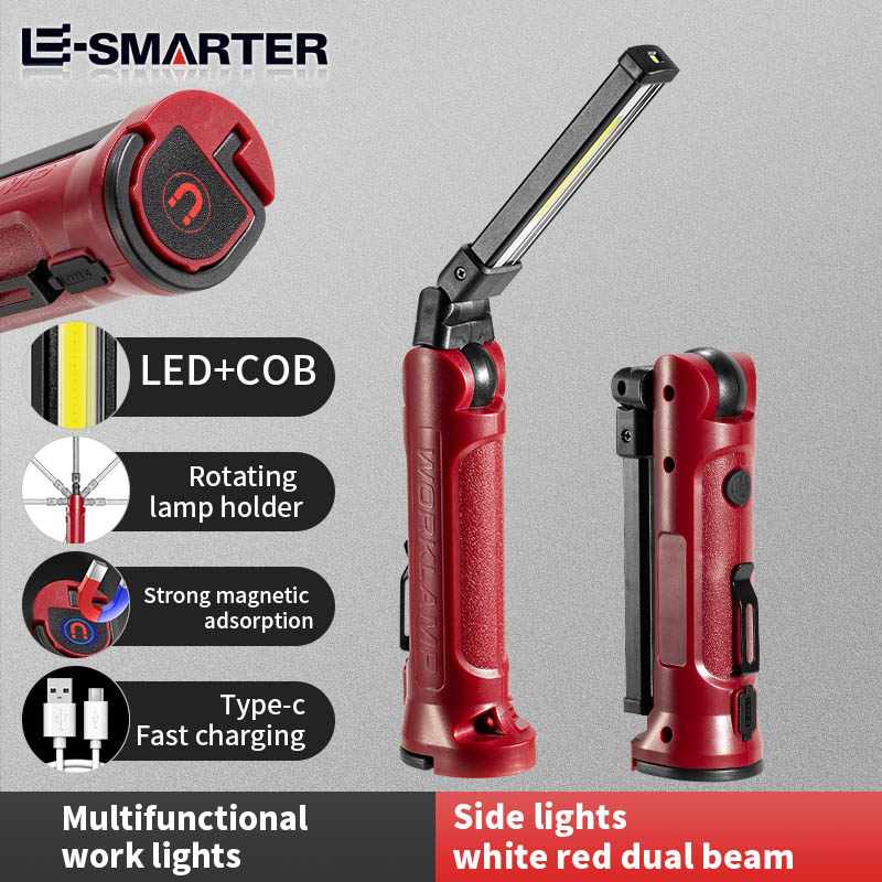 Outdoor Camping Glamping - Cob led luz de trabalho recarregável