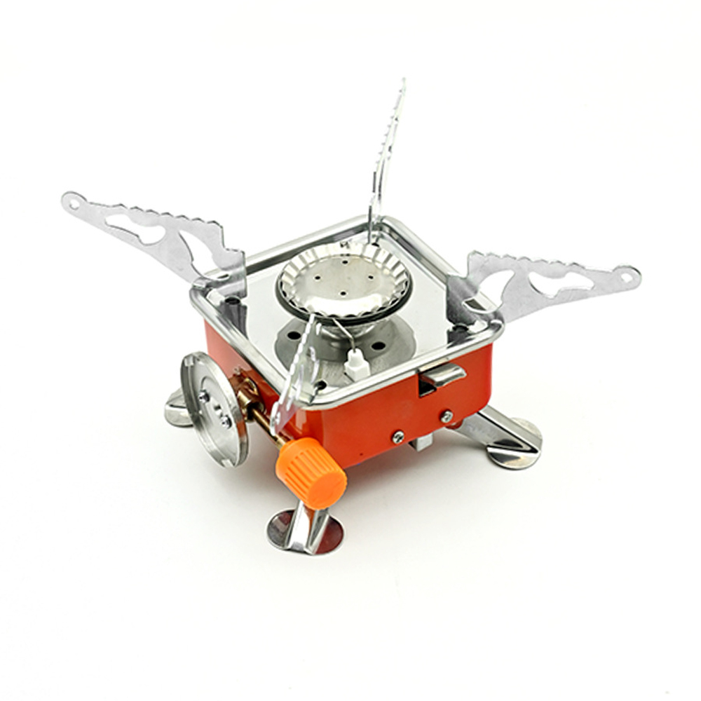 Outdoor Gas Camping Oven - Queimador portátil para acampamento, dobrável, à