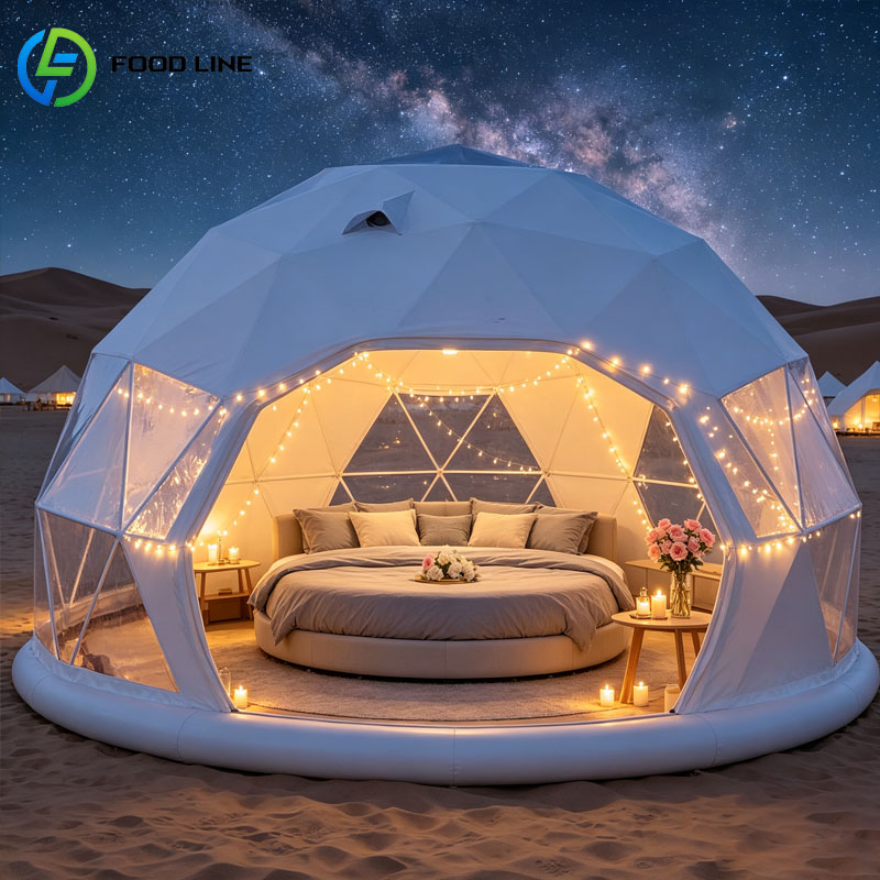 Outdoor Camping And Glamping - Casa Glamping Pré-Fabricada, Tenda Geodésica de