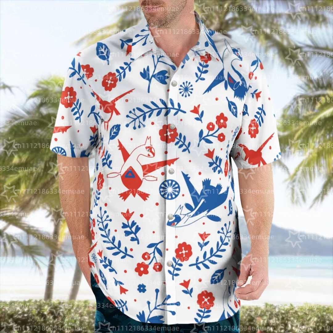 Outdoor Camping Outfit - Camisa Havaiana Aloha Latias Latios 2026