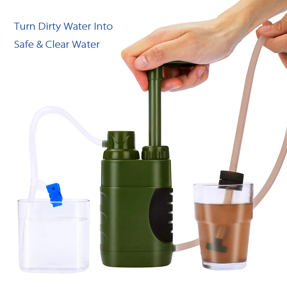 Portable Water Filter - Filtro de Água Portátil para Beber