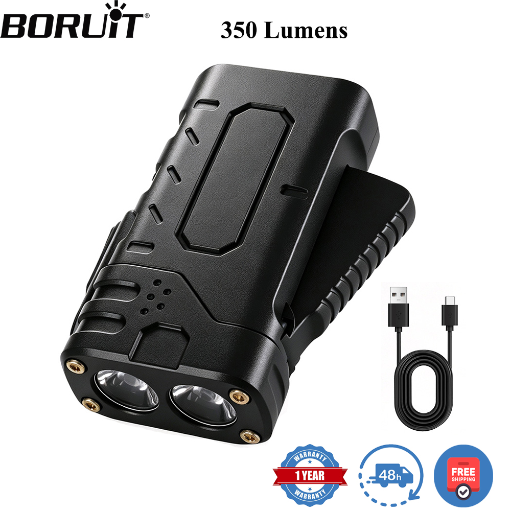 Outdoor Camping Glamping - Lanterna LED EDC com Manivela BORUIiT,