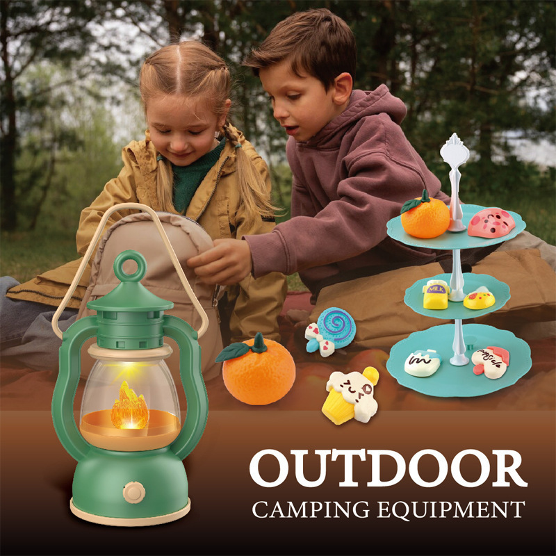 Outdoor Y Camping - Crianças conjunto de acampamento fogueira fingir
