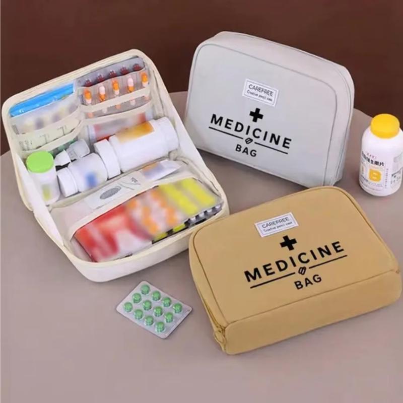Outdoor Camping - Kit de Primeiros Socorros Portátil e