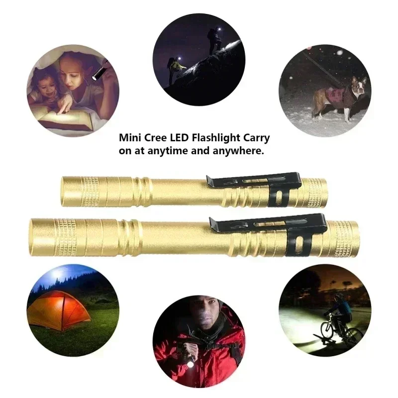 Mini portátil led caneta luz c - Outdoor Camping Glamping avaliação e preço