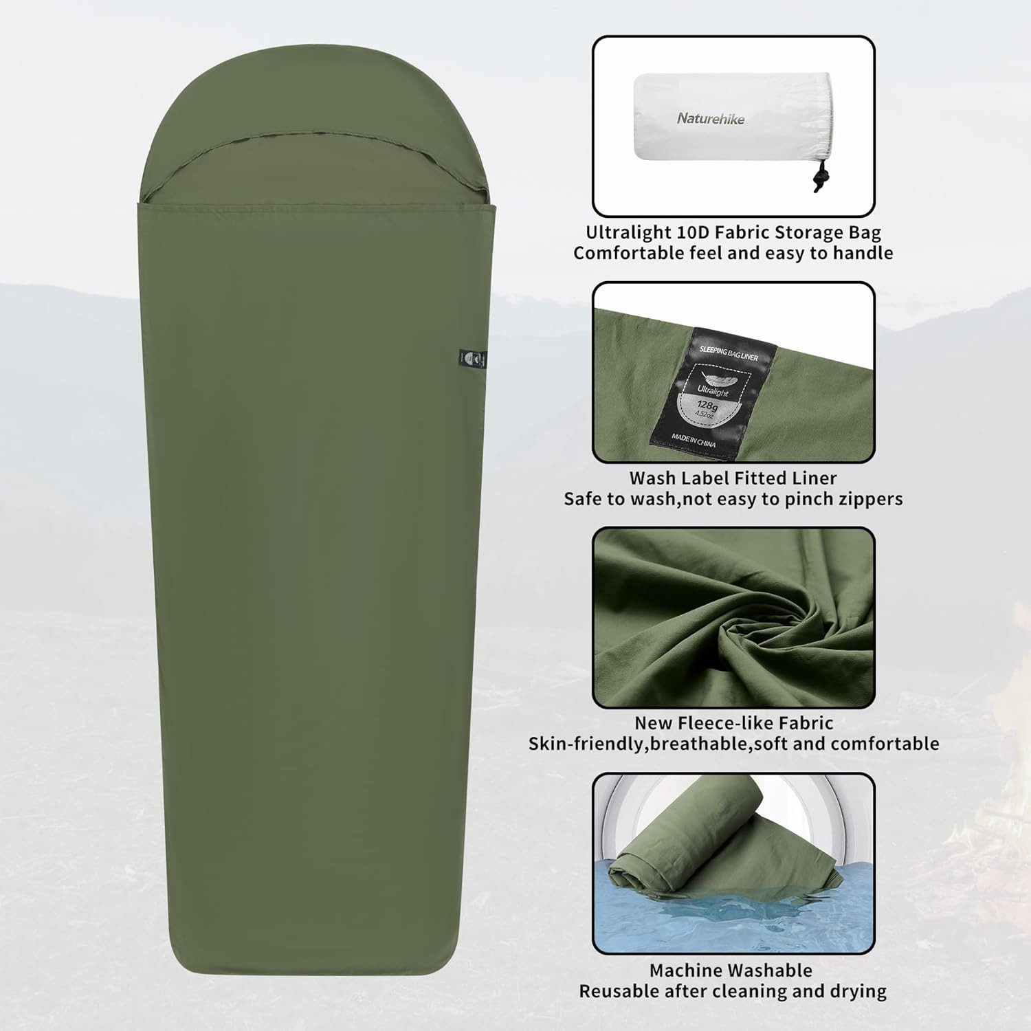 Forro de Saco de Dormir Nature - Ultralight Ground Sheet avaliação e preço