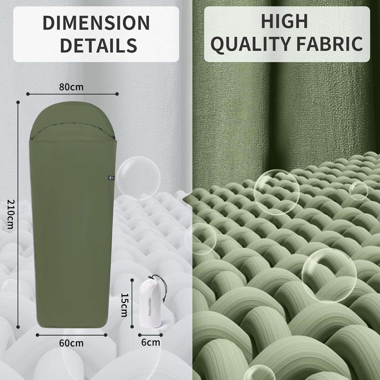 Forro de Saco de Dormir Nature - Ultralight Ground Sheet avaliação e preço