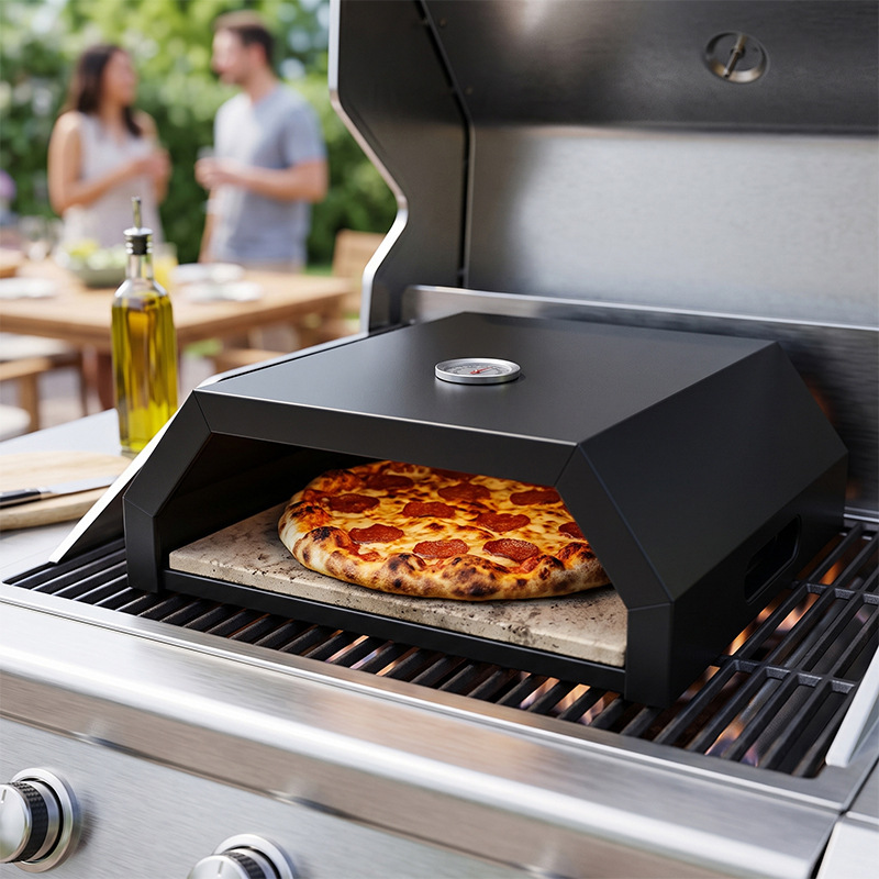 Forno de Pizza Portátil a Gás  - Outdoor Gas Camping Oven avaliação e preço