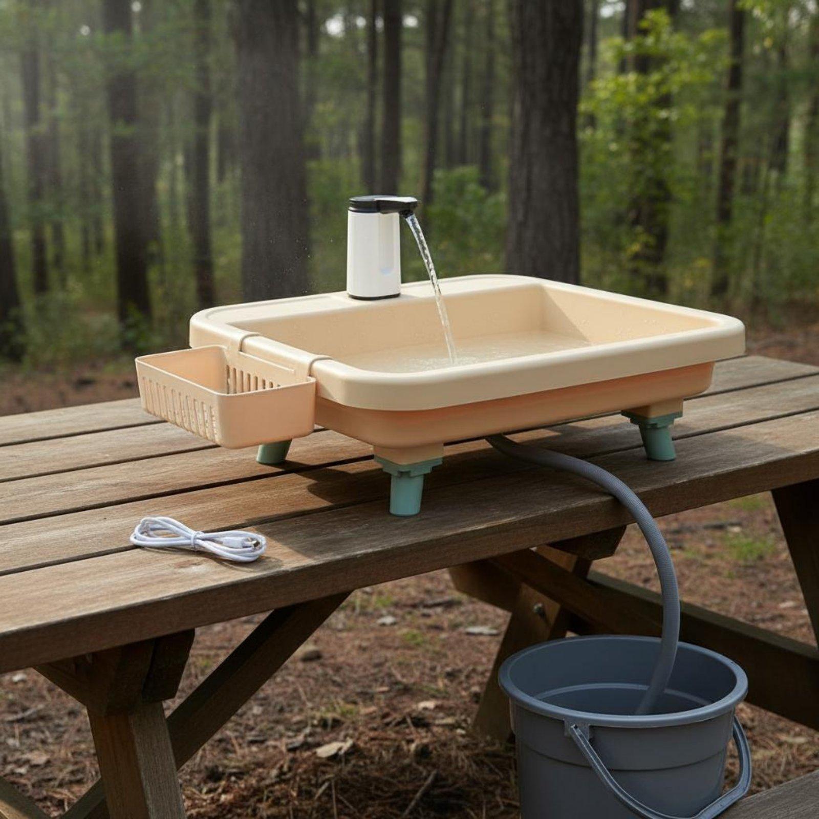 Bacia de Lavagem Portátil para - Outdoor Camping avaliação e preço