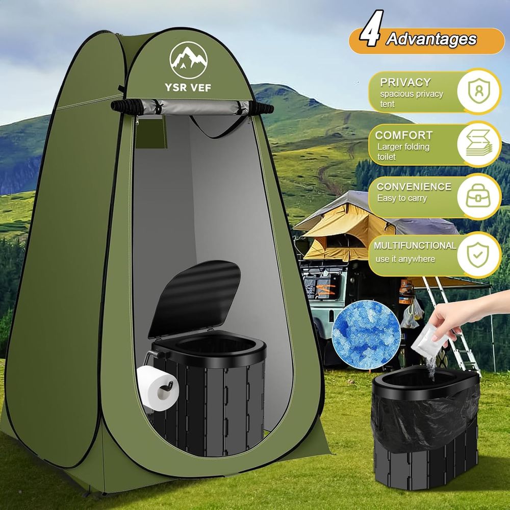 Kit de Sanitário Portátil, San - Outdoor Camping avaliação e preço