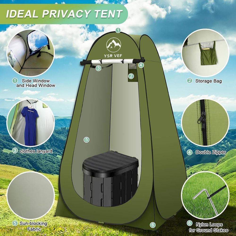 Kit de Sanitário Portátil, San - Outdoor Camping avaliação e preço