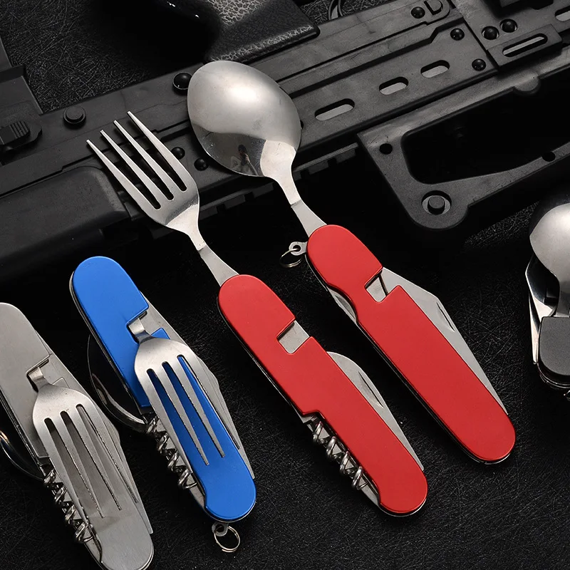 4 em 1 utensílios de mesa dobr - Outdoor Y Camping avaliação e preço