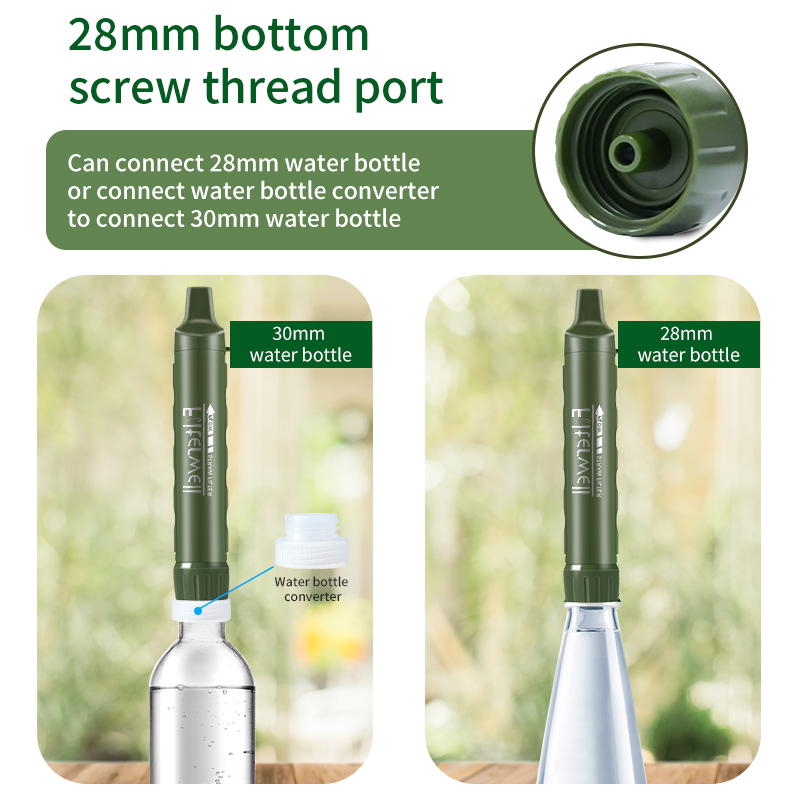Filterwell pessoal campista pu - Portable Water Filter avaliação e preço