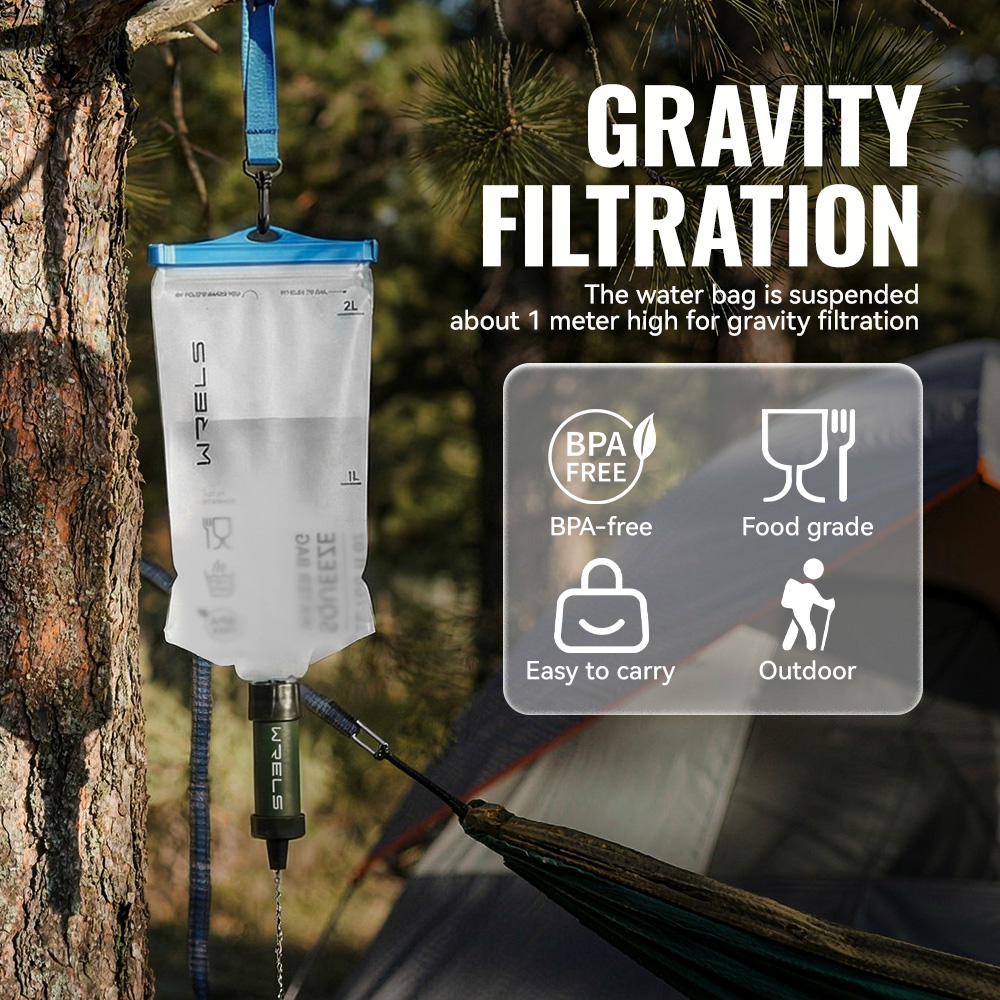 Purificador de Água Portátil W - Portable Water Filter avaliação e preço