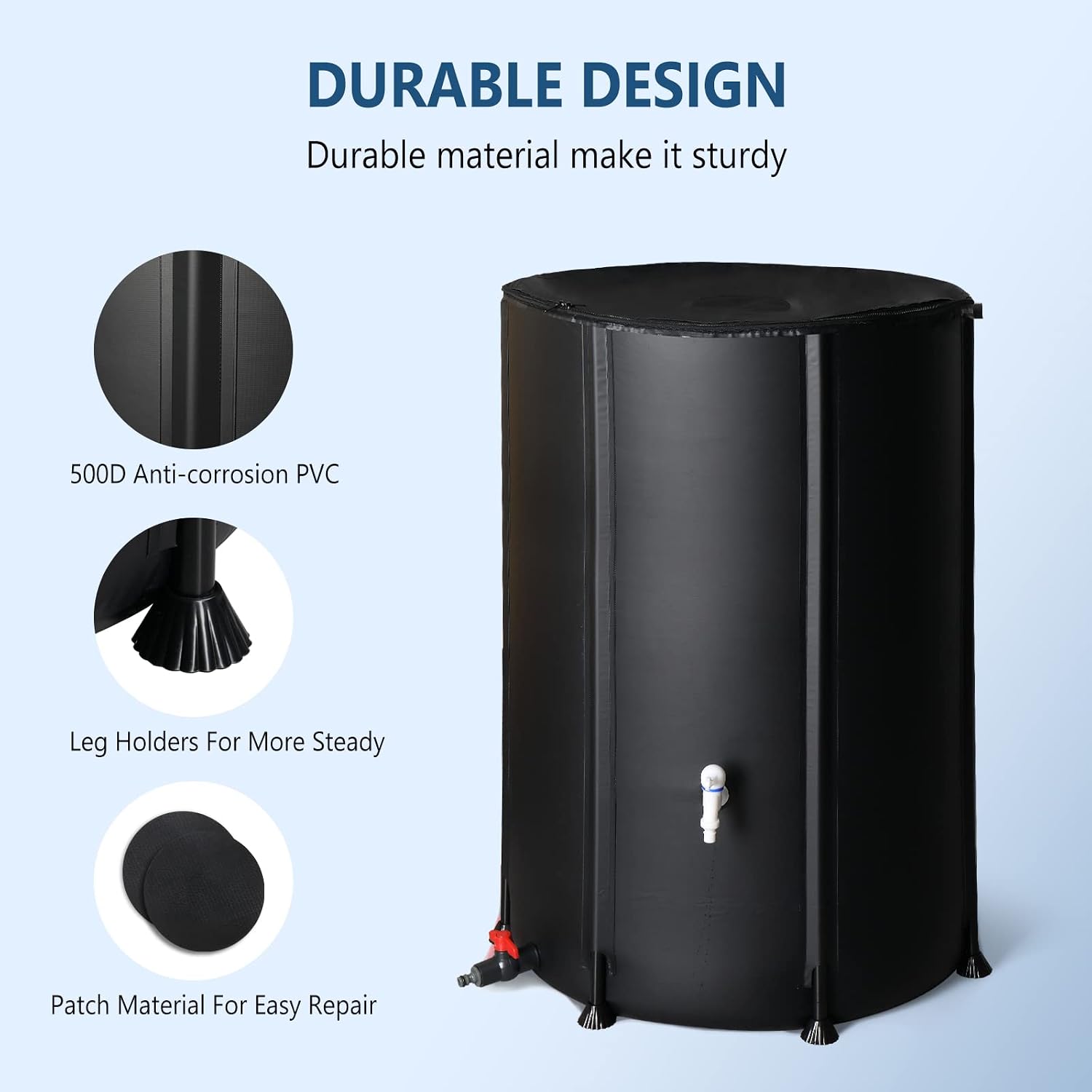 Tanque de Água da Chuva Dobráv - Portable Water Filter avaliação e preço