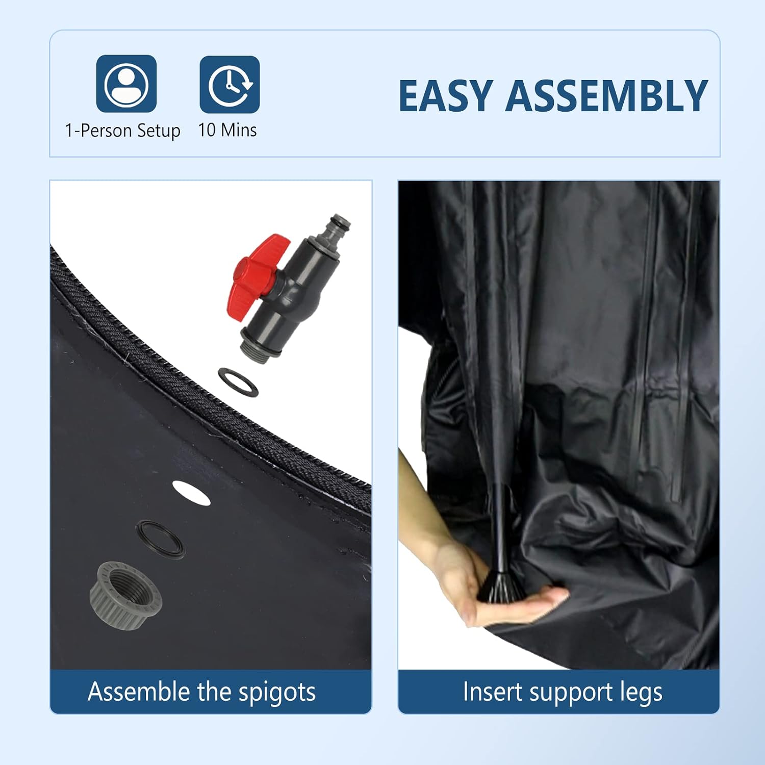 Tanque de Água da Chuva Dobráv - Portable Water Filter avaliação e preço