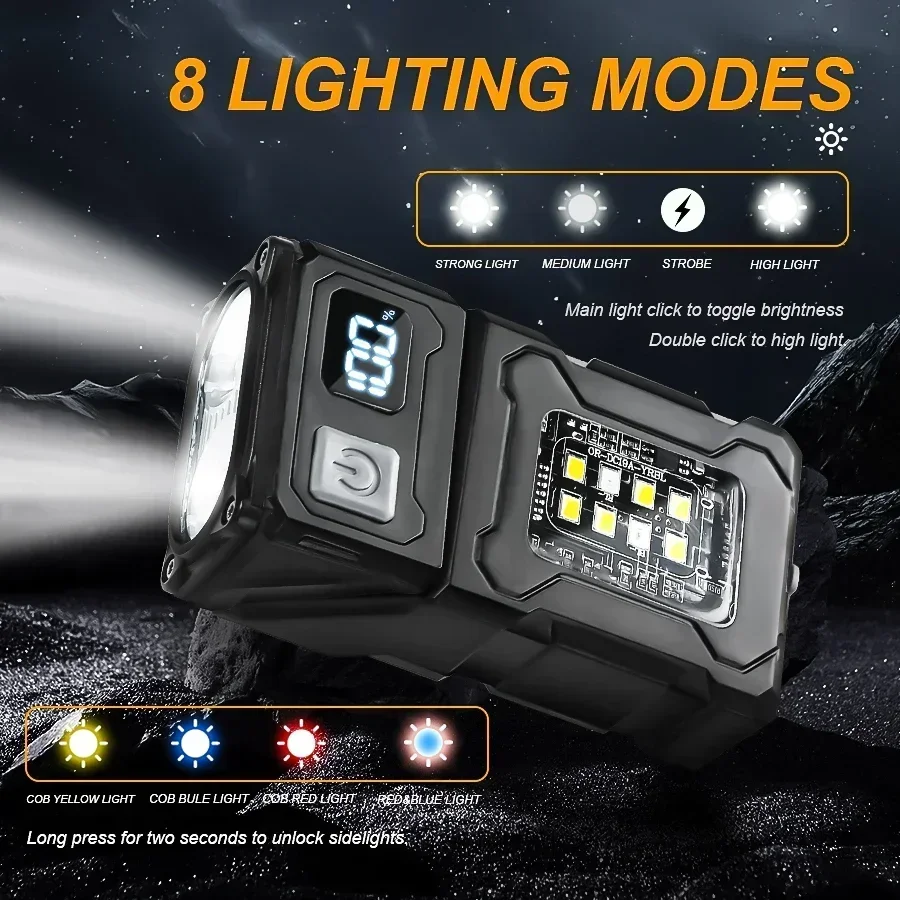 Mini lanterna LED recarregável - Outdoor Camping Glamping avaliação e preço