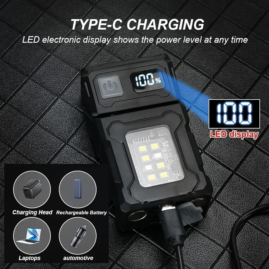 Mini lanterna LED recarregável - Outdoor Camping Glamping avaliação e preço