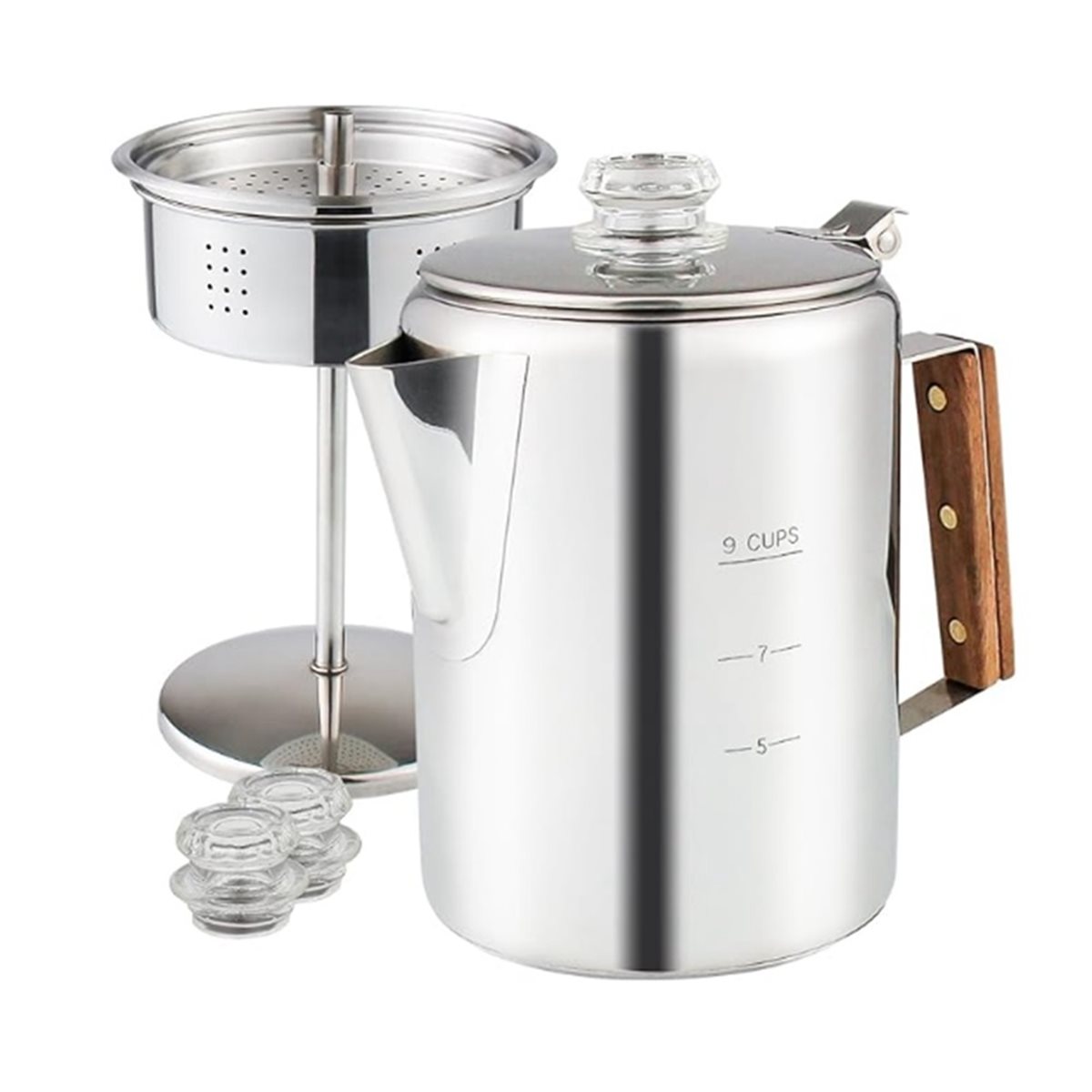 Cafeteira de Fogão Compatível  - Camp Percolator Coffee avaliação e preço