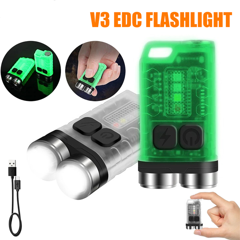 Lanterna Mini EDC V3 com Chave - Outdoor Camping Glamping avaliação e preço