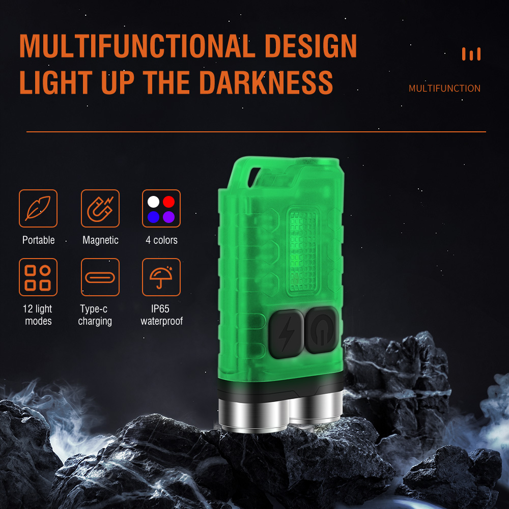 Lanterna Mini EDC V3 com Chave - Outdoor Camping Glamping avaliação e preço