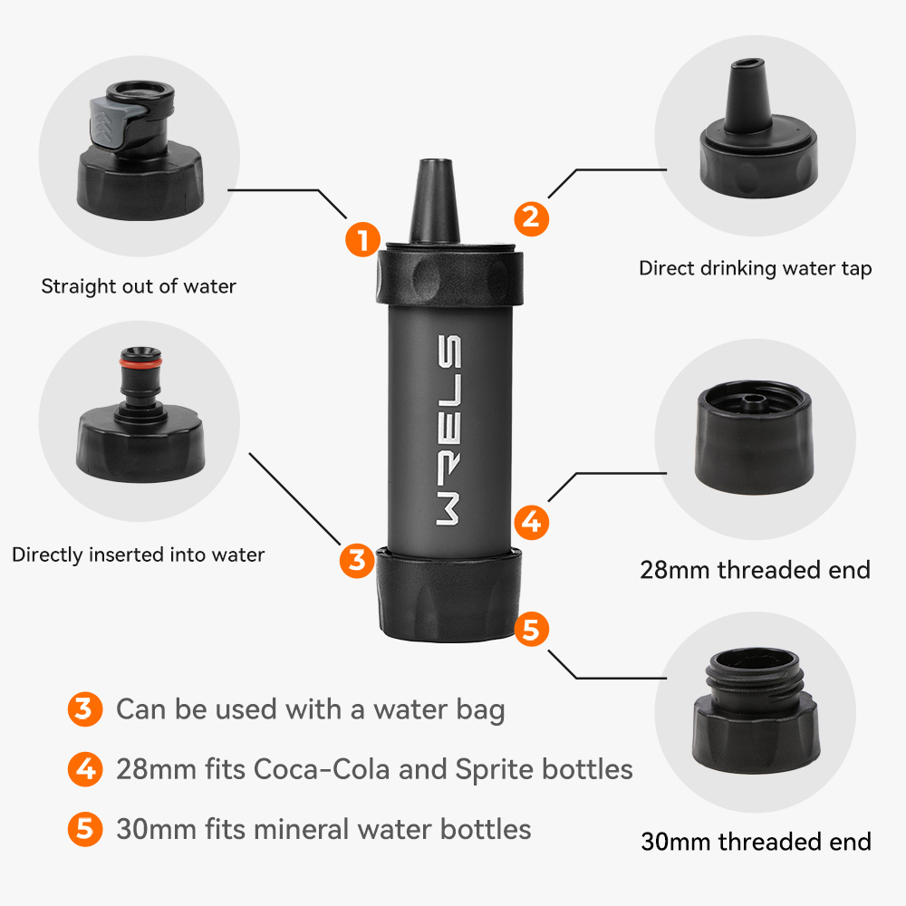 Filtro de Água Pessoal Portáti - Portable Water Filter avaliação e preço