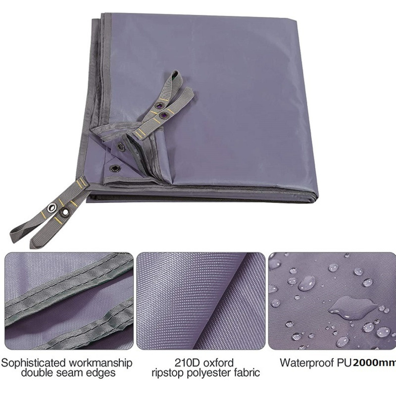 Multi tamanho tenda piso lona  - Ultralight Ground Sheet avaliação e preço
