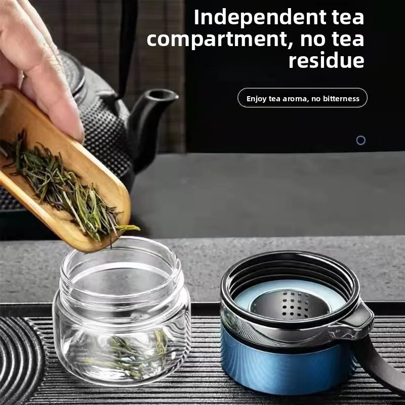 Copo de Vidro de Dupla Camada  - Portable Water Filter avaliação e preço