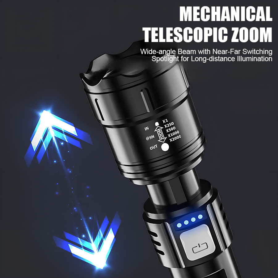 Lanterna LED P50 de Alta Potên - Outdoor Camping Glamping avaliação e preço