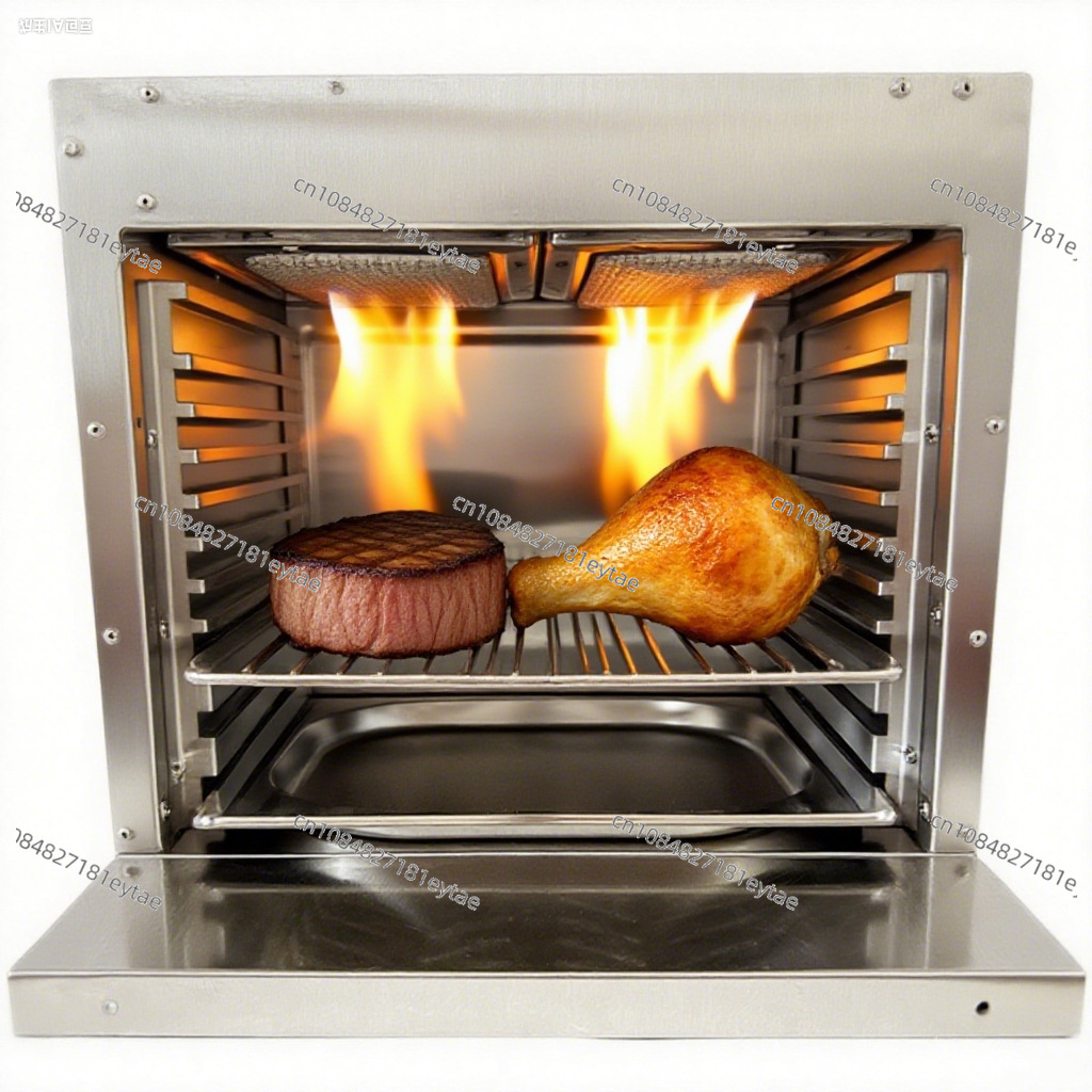 Churrasqueira a Gás de Aço Ino - Outdoor Gas Camping Oven avaliação e preço