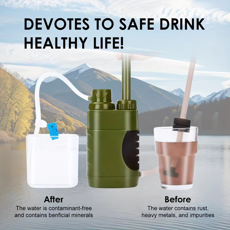 Filtro de Água Portátil para B - Portable Water Filter avaliação e preço