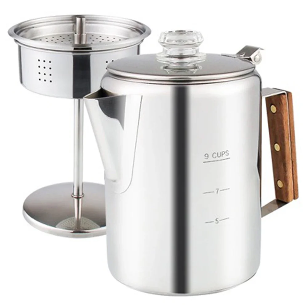 9 xícara de café de acampament - Camp Percolator Coffee avaliação e preço