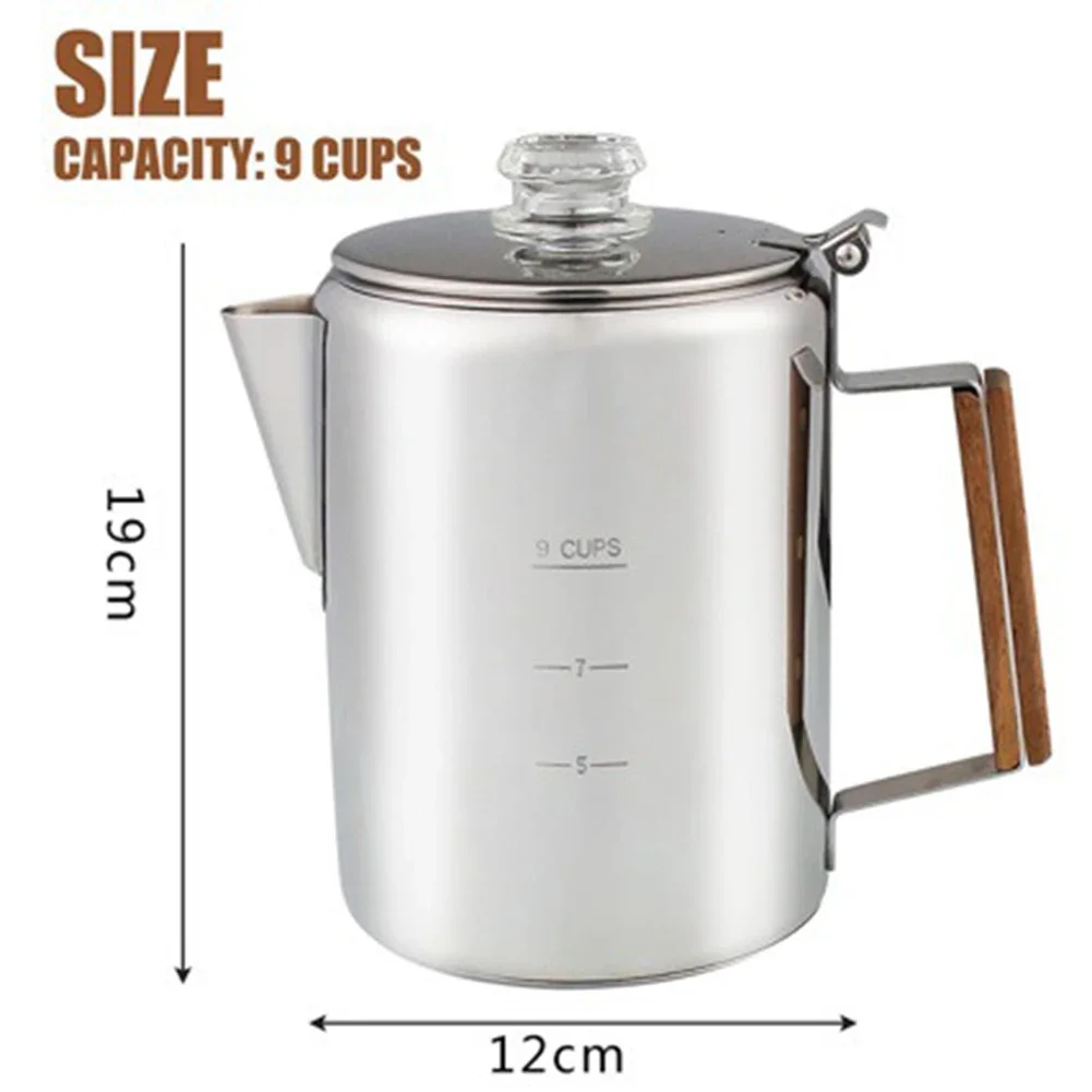 9 xícara de café de acampament - Camp Percolator Coffee avaliação e preço