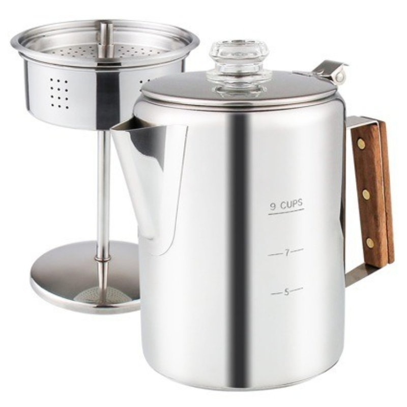 Cafeteira de Aço Inoxidável 6, - Camp Percolator Coffee avaliação e preço