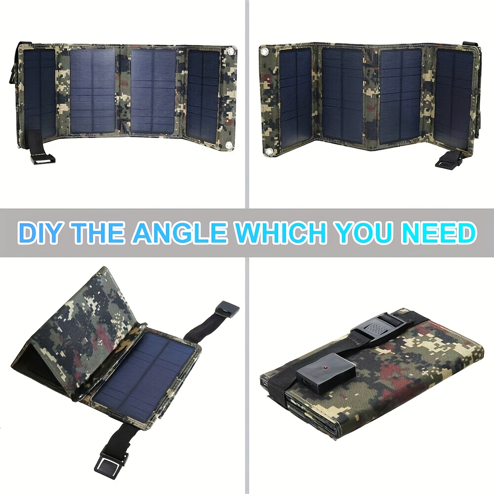 Painel Solar Portátil Dobrável - Outdoor Camping avaliação e preço