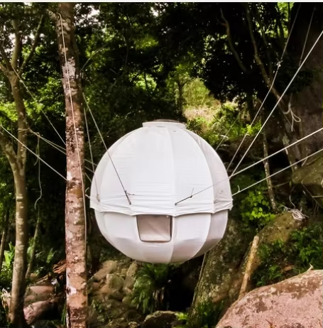 Tenda Glamping Esférica Suspen - Outdoor Camping And Glamping avaliação e preço