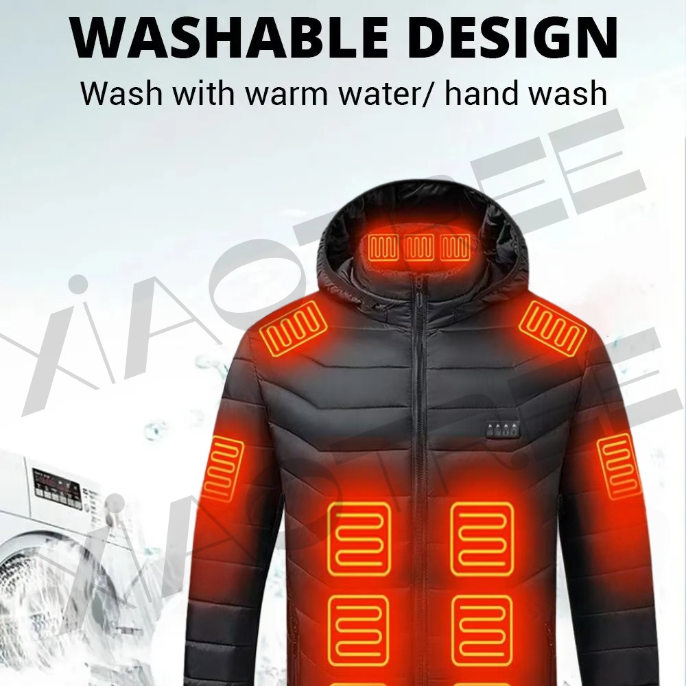 28 áreas jaqueta de aqueciment - Outdoor Camping Outfit avaliação e preço