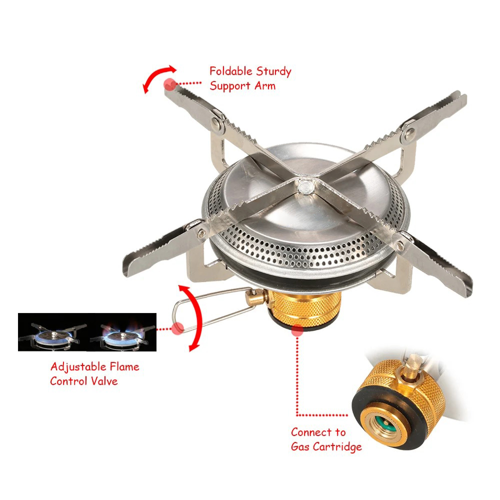 Fogão a gás para acampamento a - Outdoor Gas Camping Oven avaliação e preço