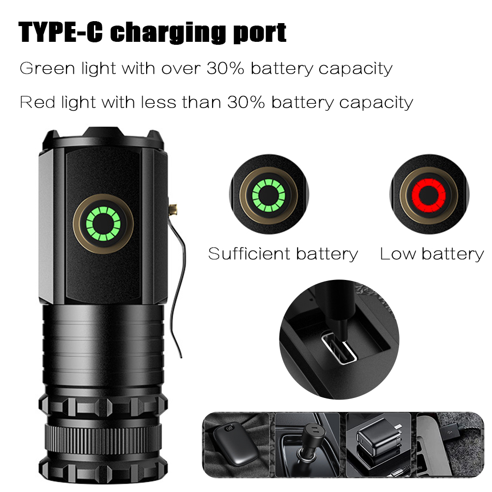 Lanterna Mini LED Portátil e P - Outdoor Camping Glamping avaliação e preço