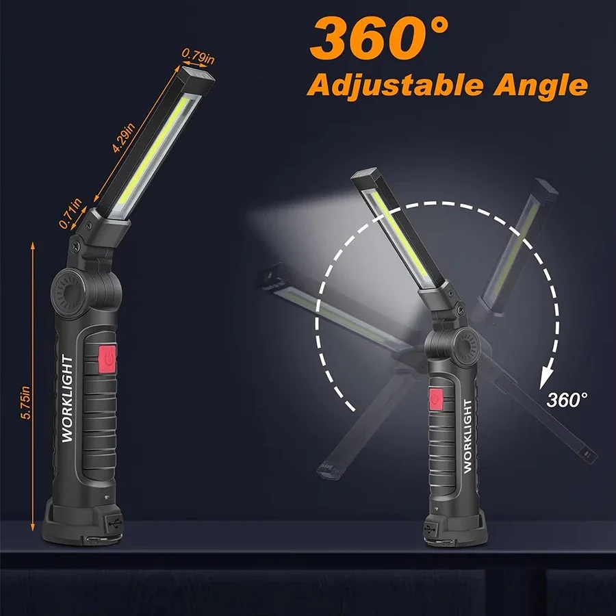 Nova Lanterna LED COB Portátil - Outdoor Camping Glamping avaliação e preço