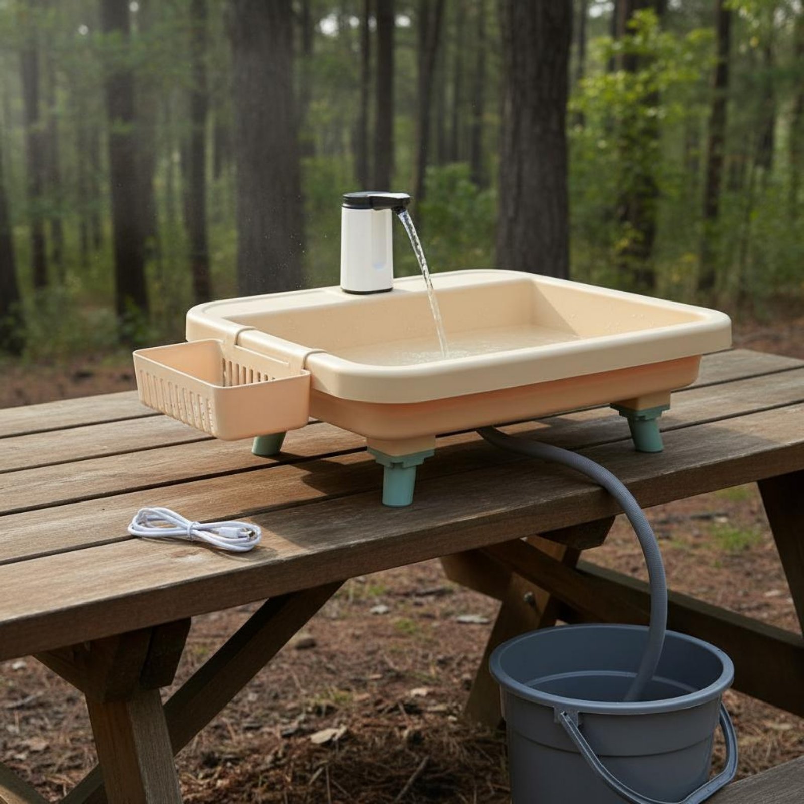Estação Portátil de Lavagem de - Outdoor Camping avaliação e preço