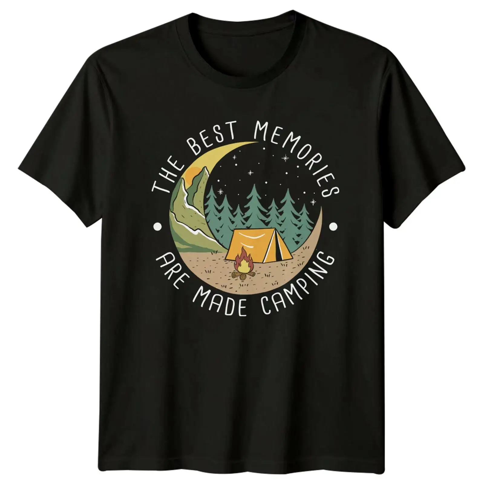 Camiseta Best Memories Camping - Camping Zelt Outdoor avaliação e preço