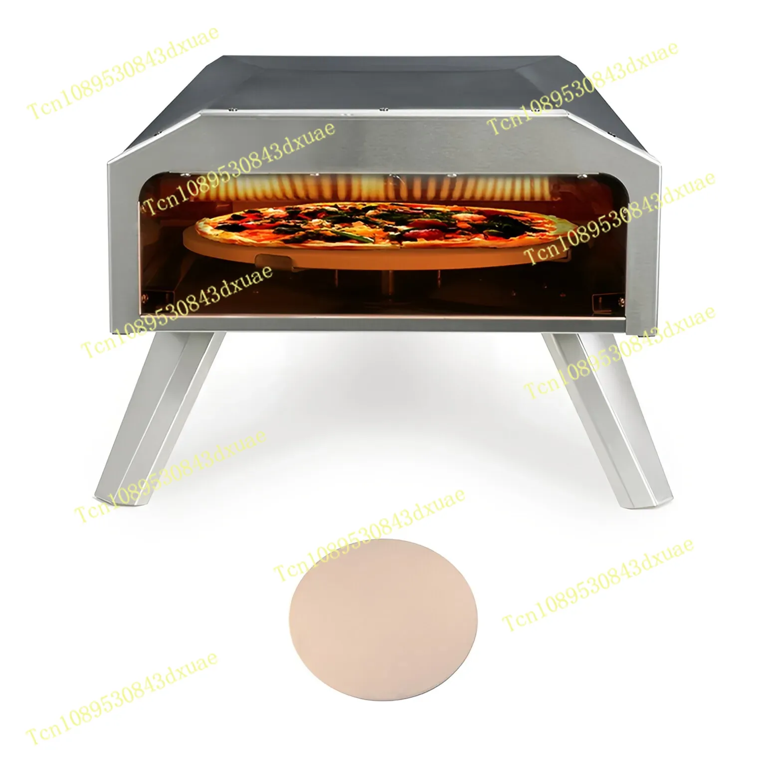 Forno de pizza a gás para camp - Outdoor Gas Camping Oven avaliação e preço